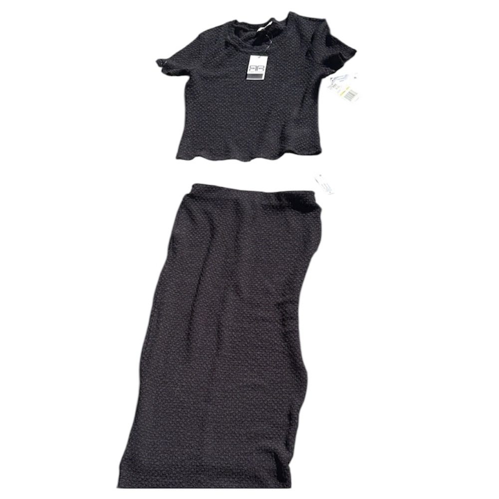 Robert Rodriguez Black Textured Top
